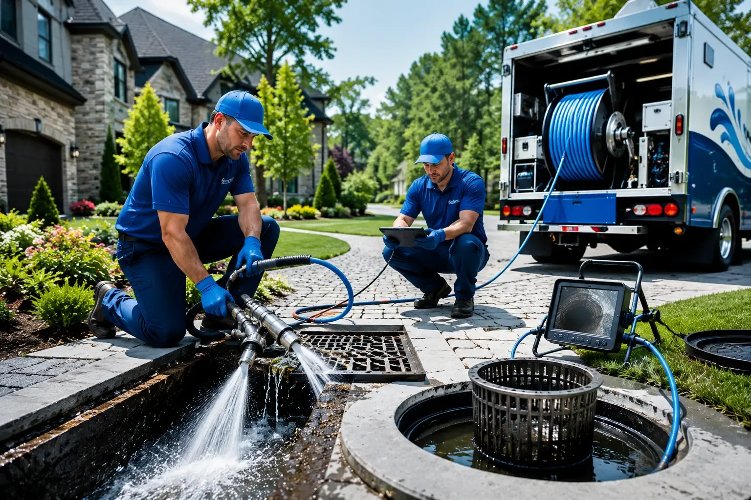 Local outdoor drain cleaning professionals in Paris, ME